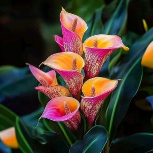 Калла Оникс купить по цене от 450р. в интернет-магазине «Посадика» с доставкой почтой в в Ломоносове и по всей России – [изображение №1].